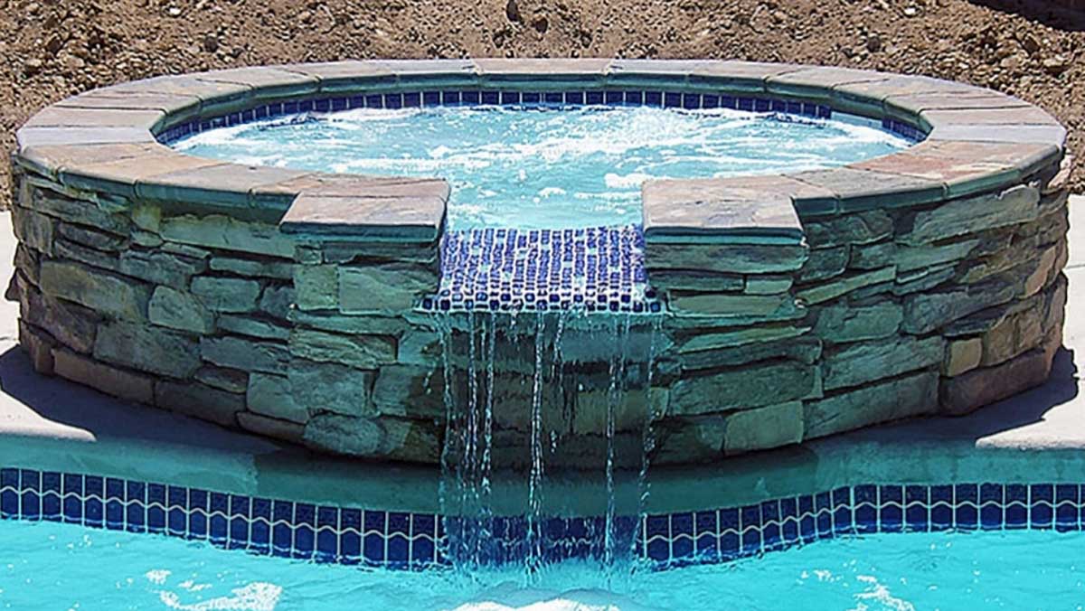 What Are Spillover Spas  Spillover Spas for Inground Pools